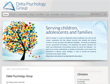 Tablet Screenshot of deltapsychology.ca